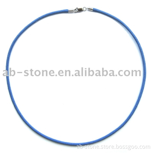 waxed cotton choker
